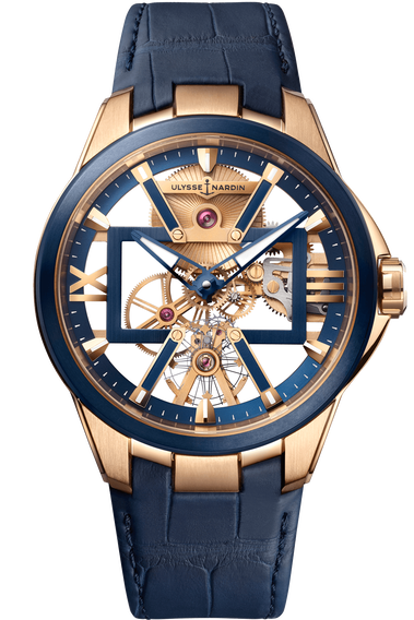 Blast Skeleton X Gold 42mm Rose Gold